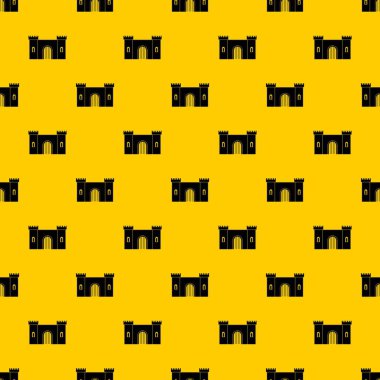 Kale kapısı tasarlamak vektör