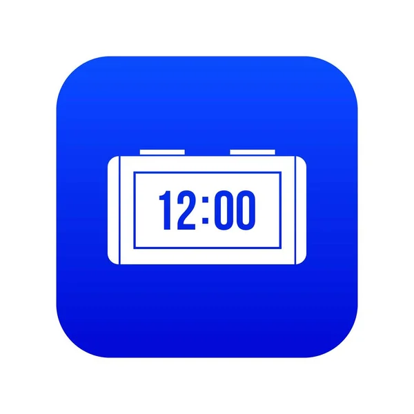 Watch icon digital blue — Stock Vector