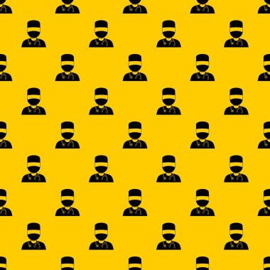 Doktor ile maske tasarlamak vektör