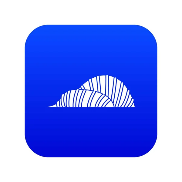 Cloud Forest et Flower Dome, Singapour icône numérique bleu — Image vectorielle