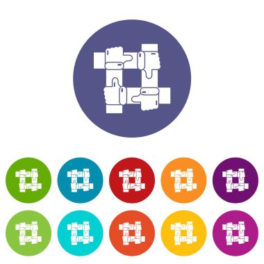 Simgeler gibi vektör renk ayarla