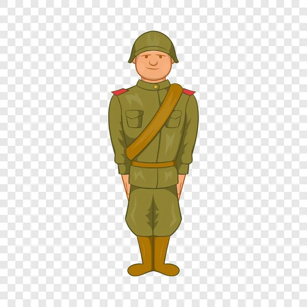 Sovětské uniformy od druhé světové války ikony — Stockový vektor