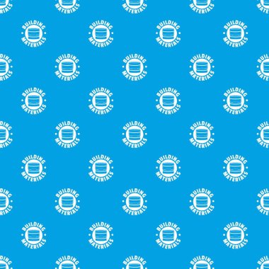 Yapı malzeme desen vektör kesintisiz mavi