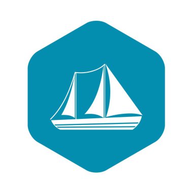 Yat simgesi, basit tarzı