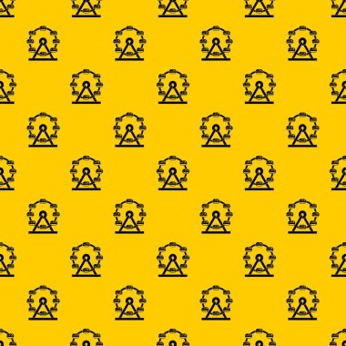 Dev dönme dolap tasarlamak vektör