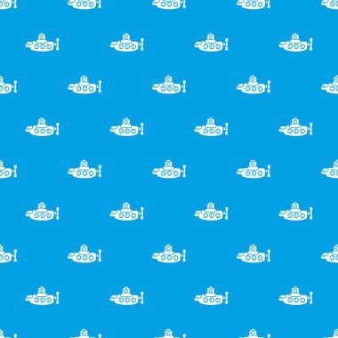 Denizaltı deniz desen vektör kesintisiz mavi