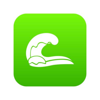 Yüksek dalga simgesi, basit tarzı