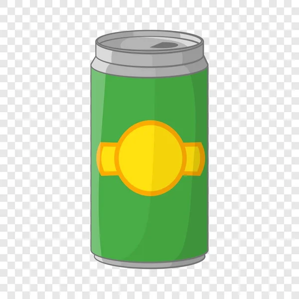 Aluminum cans for beer icon, cartoon style — Stock Vector