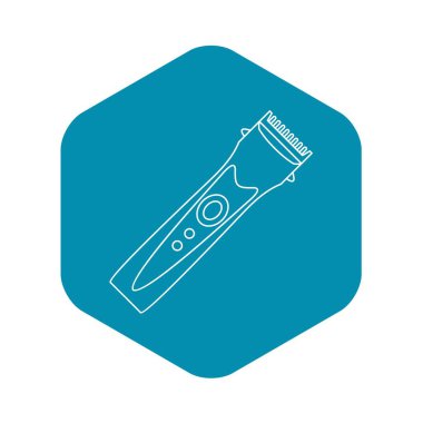 Kesme makinesi simgesini, anahat stili