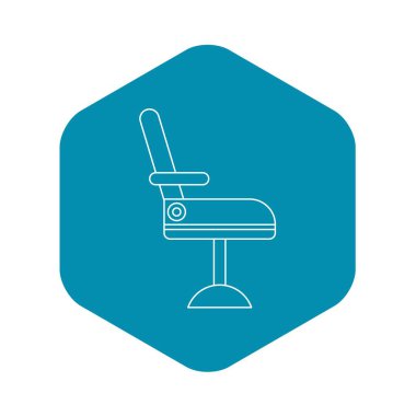 Sandalye simge, anahat stili