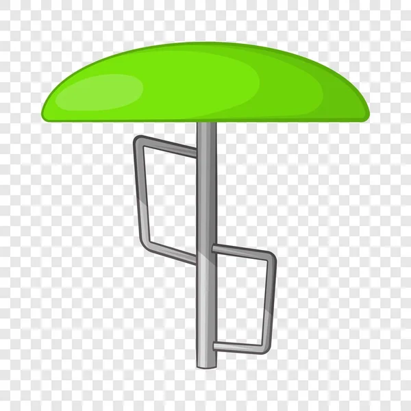 Icône de champignon de bar pour enfants, style dessin animé — Image vectorielle