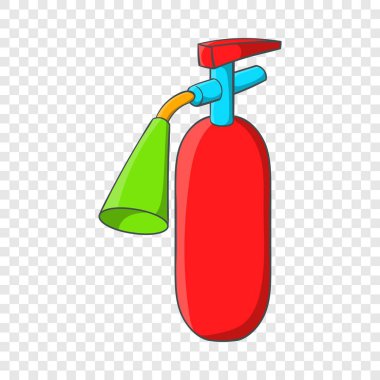 Yangın söndürme simgesi, çizgi film tarzı