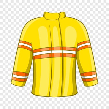 Yangın ceket simgesi, karikatür tarzı