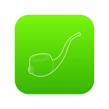 Vape boru simgesi, anahat stili