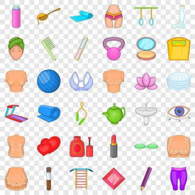 Simgeler kümesi, karikatür tarzı