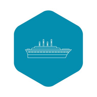 Gemi simgesi, anahat stili