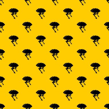 Yıldırım bulut tasarlamak vektör