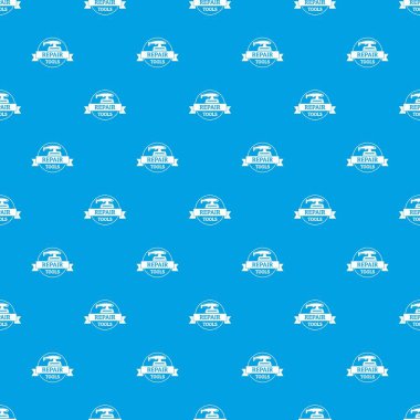 Onarım Aracı desen vektör kesintisiz mavi