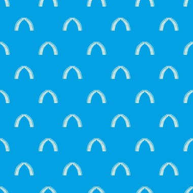 Piramit kemer desen vektör kesintisiz mavi