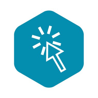 Simgesini tıklatın, basit tarzı