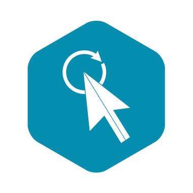 Simgesini tıklatın, basit tarzı