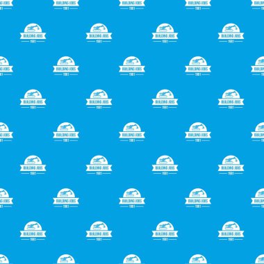 Bina boş pozisyon desen vektör kesintisiz mavi