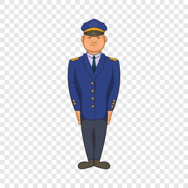 Polis simgesi çizgi film tarzı