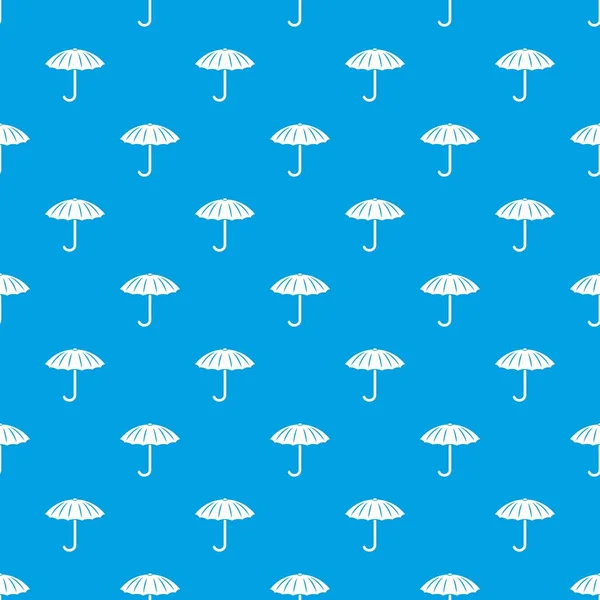 Koruma şemsiyesi desen vektör kesintisiz mavi