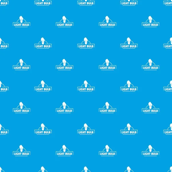 Işık fikir desen vektör kesintisiz mavi