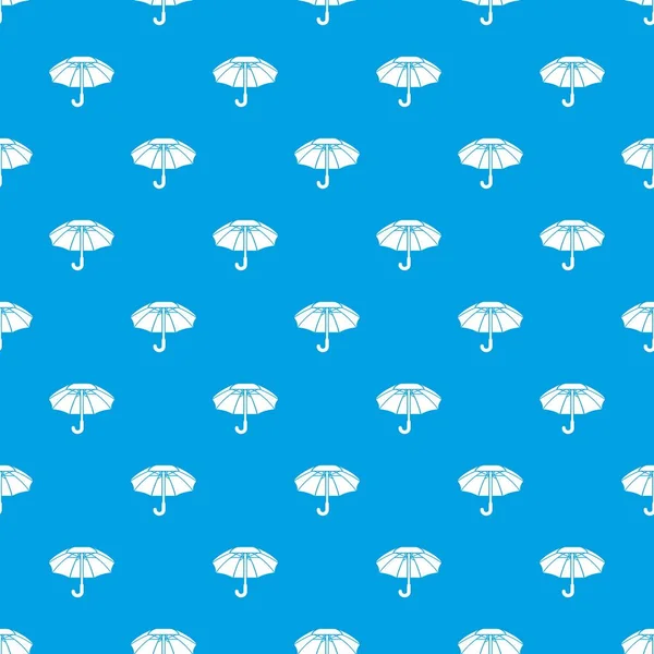Büyük şemsiye desen vektör kesintisiz mavi
