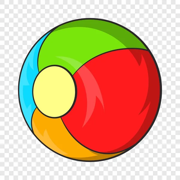 Barn bollen ikonen, tecknad stil — Stock vektor