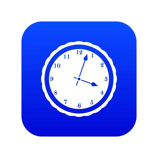 Watch icon digital blue — Stock Vector