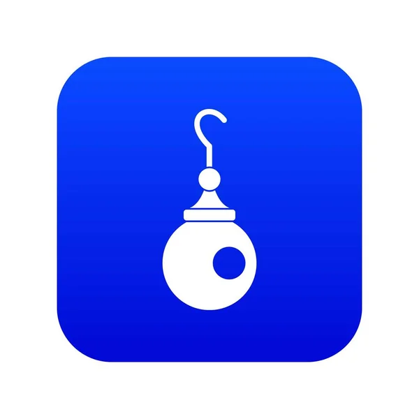 Pendiente icono digital azul — Archivo Imágenes Vectoriales