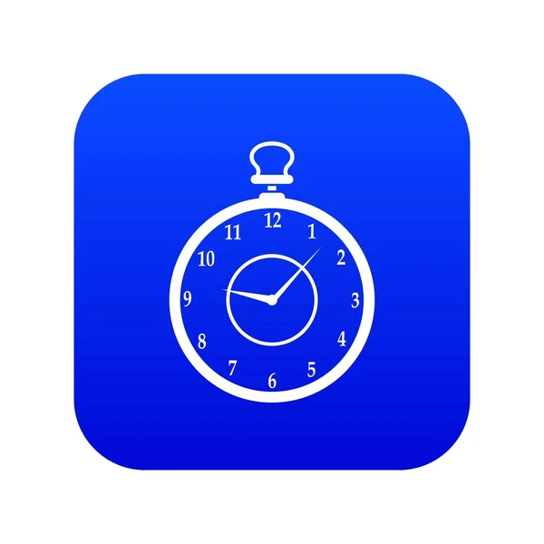 Watch icon digital blue — Stock Vector