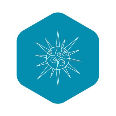 Hücre virüs simgesi, stil anahat