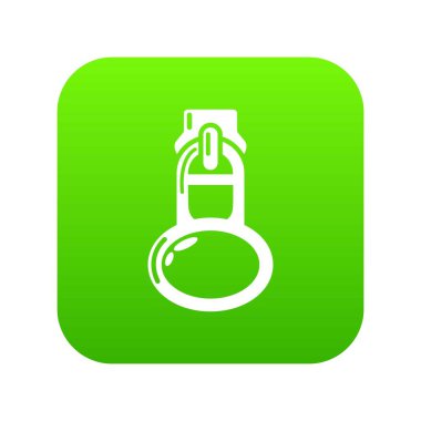 Palto ZIP simgesi, basit tarzı