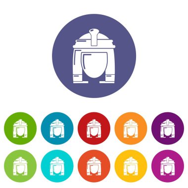 Kleopatra simgeler vektör renk ayarla