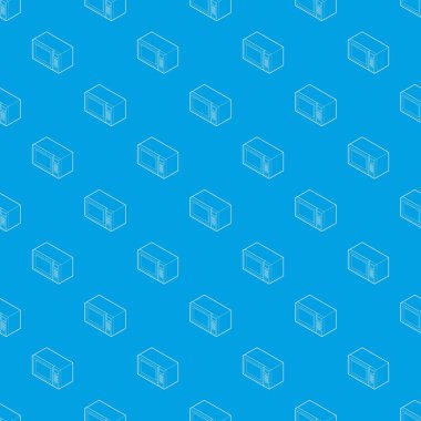 Mikrodalga desen vektör kesintisiz mavi