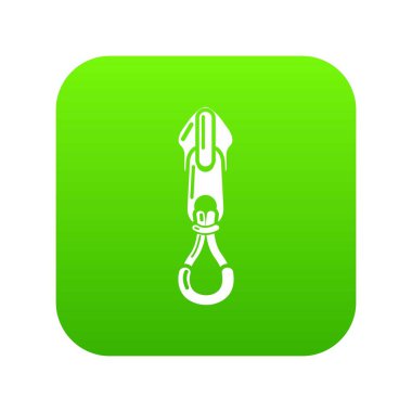 Fastener ZIP simgesi, basit tarzı