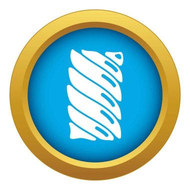 İzole jöle stick mavi simge vektör