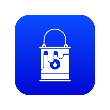 Boya simgesi dijital blue ile kova