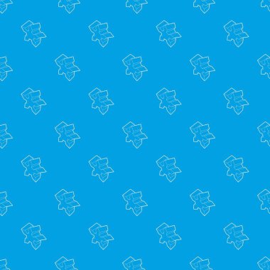 Yıldız desen vektör kesintisiz mavi