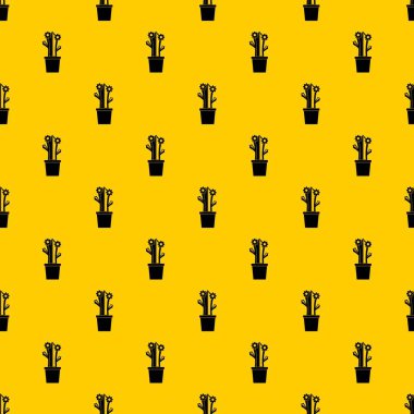 Çiçekli kaktüs tasarlamak vektör