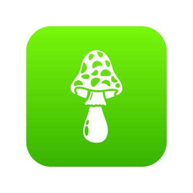 Zehirli mantar simgesi, basit tarzı