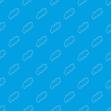 Ok desen vektör kesintisiz Mavi takım