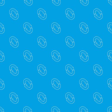 Yenileme desen vektör kesintisiz mavi