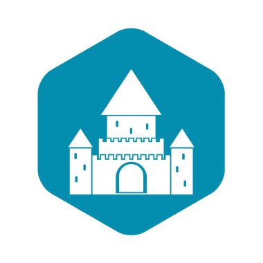 Chillon Castle, İsviçre simgesi, basit tarzı