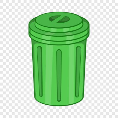 Çöp kutusu simgesi, çizgi film biçimi