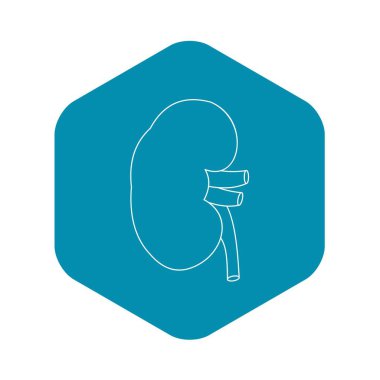 Böbrek simgesi, taslak biçimi