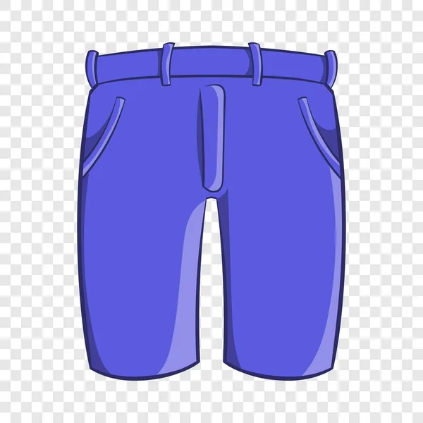 Mens klassieke shorts pictogram, cartoon stijl — Stockvector